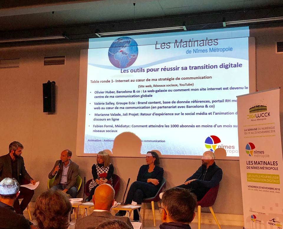 Digiweek matinale Nîmes - Agence de communication Nîmes