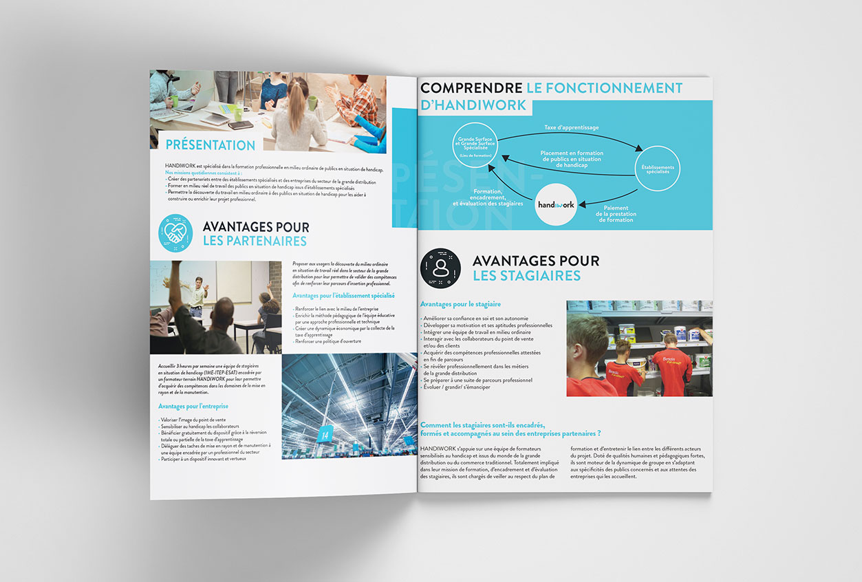 Handiwork magazine 2 - agence de communication Nîmes