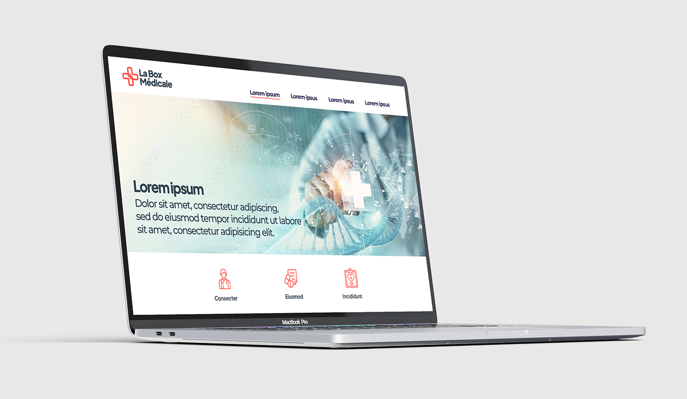 la box médicale 3 - agence de communication Nîmes