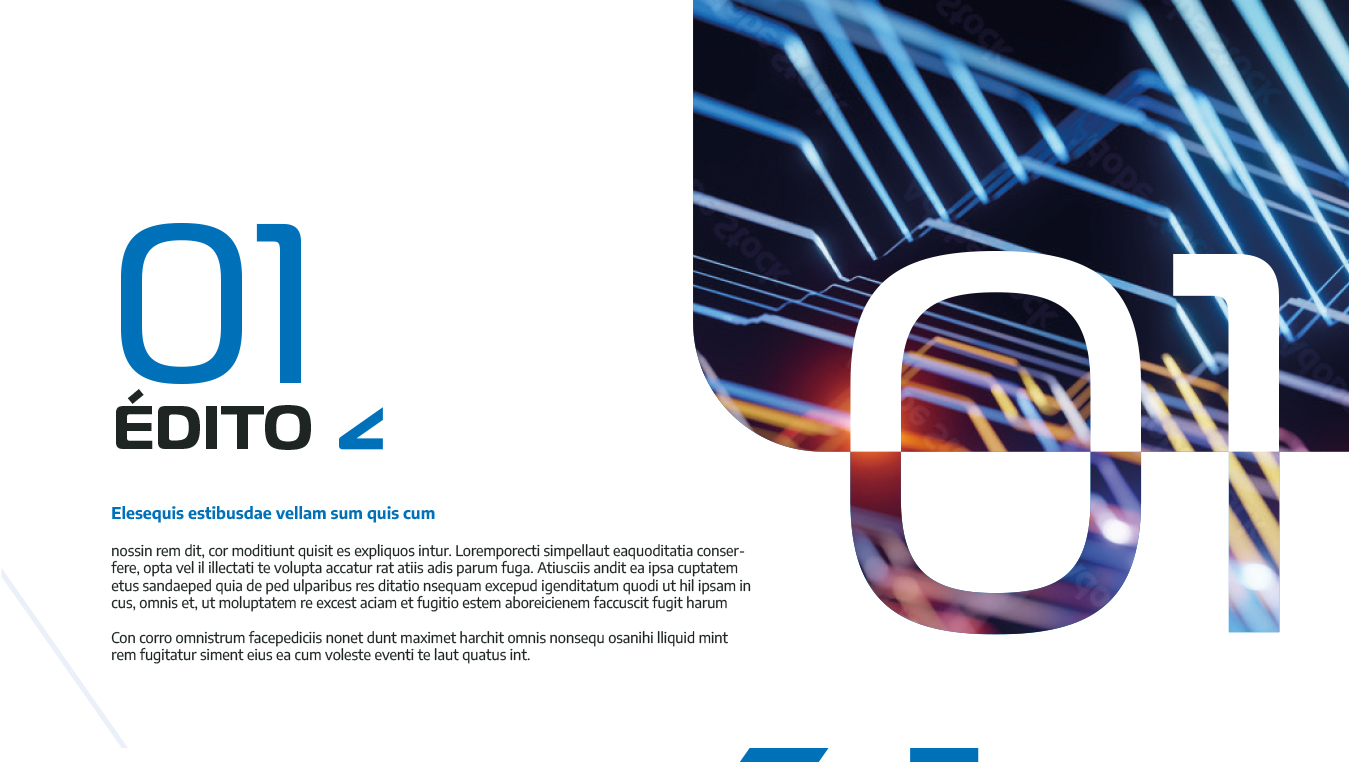 Charte graphique nextech 2 - Agence de communication Nimes