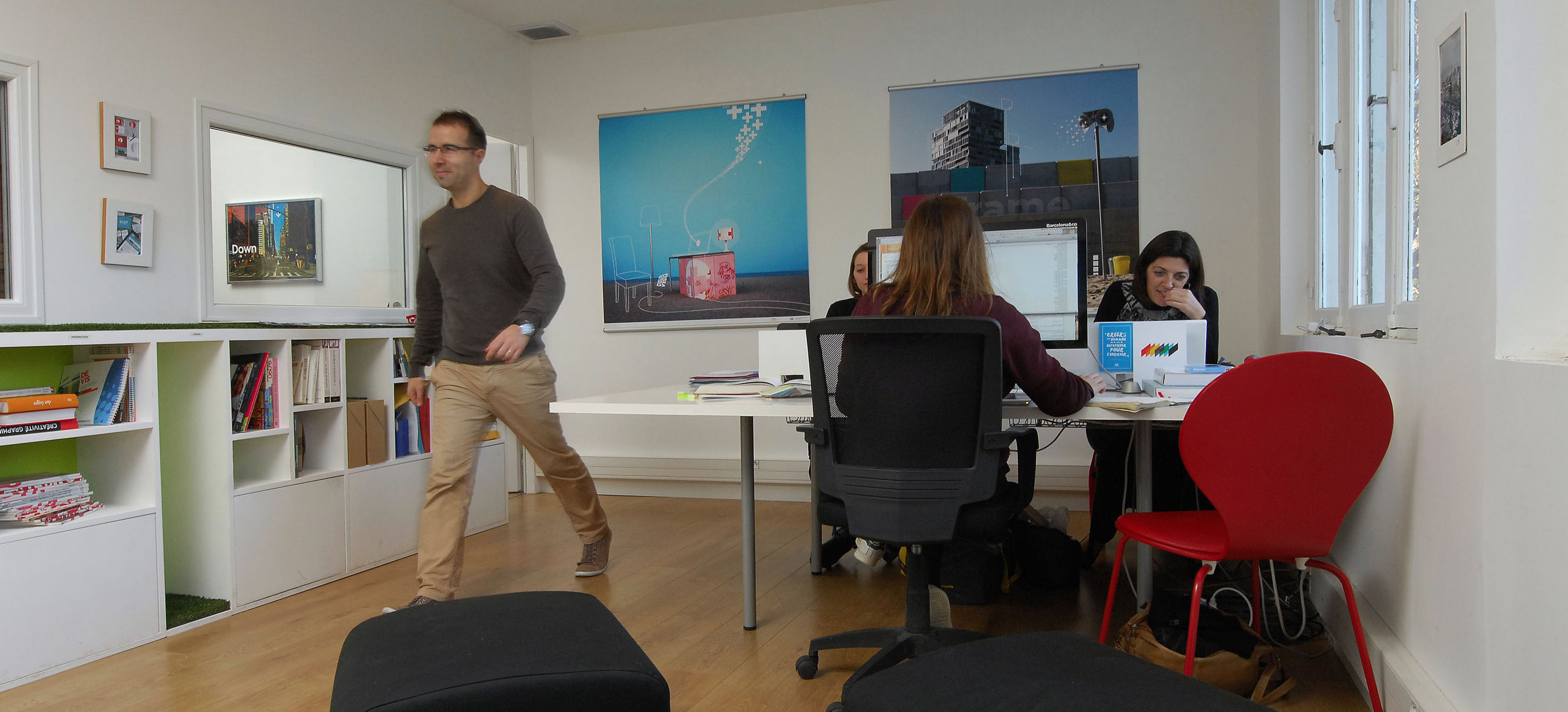 locaux rue de berne - agence de communication Nîmes