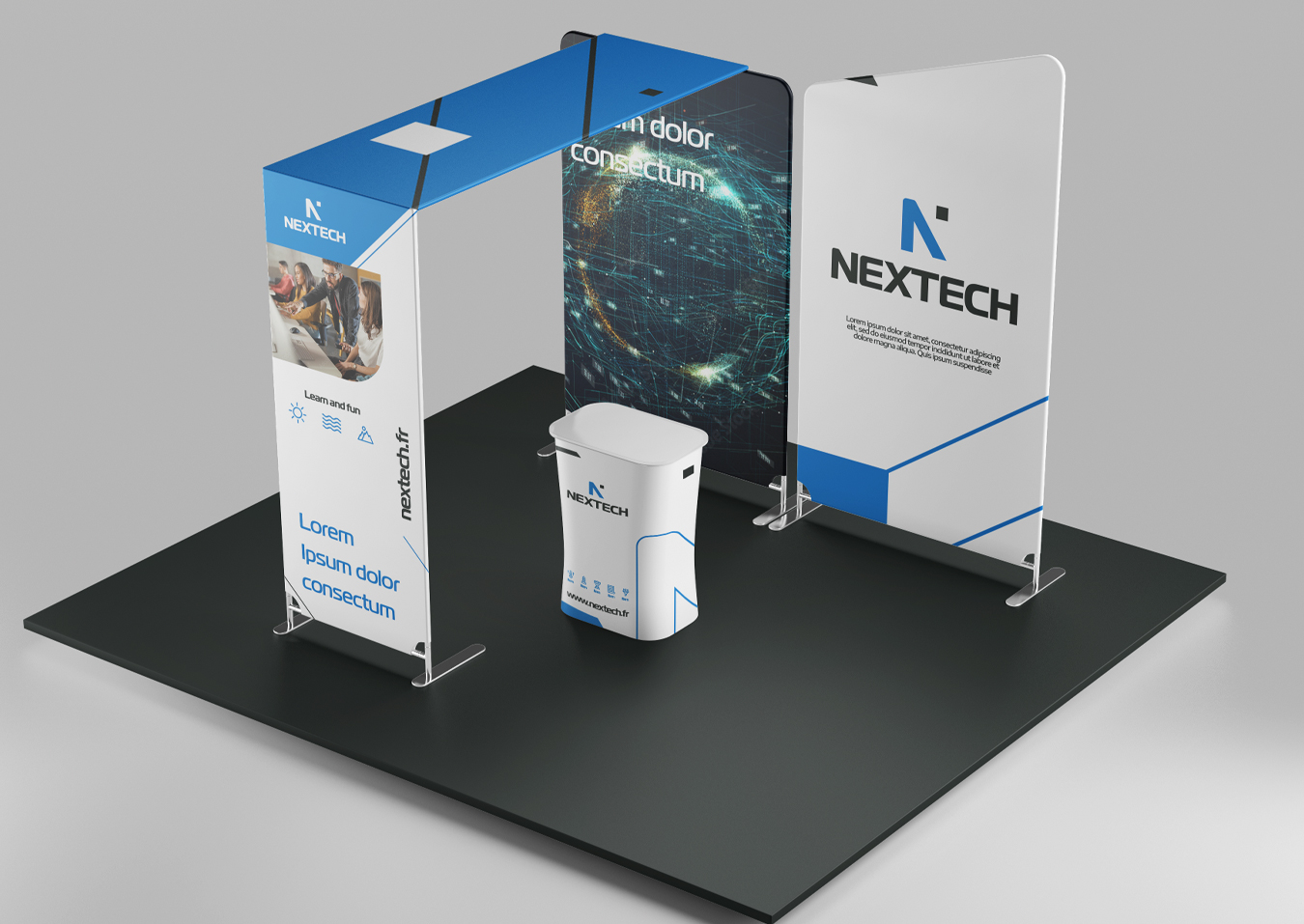 Stand nextech - Agence de communication Nîmes