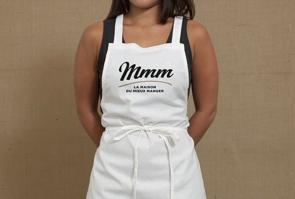 tablier maison du mieux manger agence de communication Nîmes