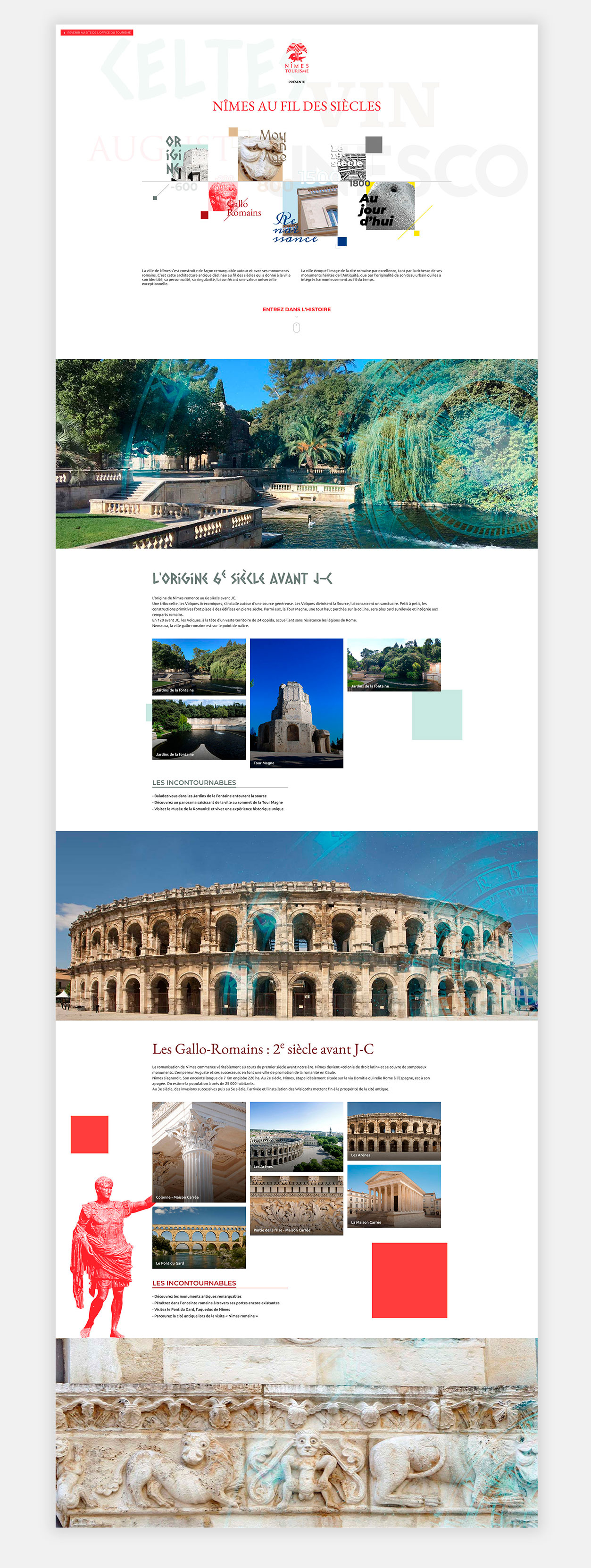 office de tourisme de Nîmes 3 - Agence de communication Nîmes