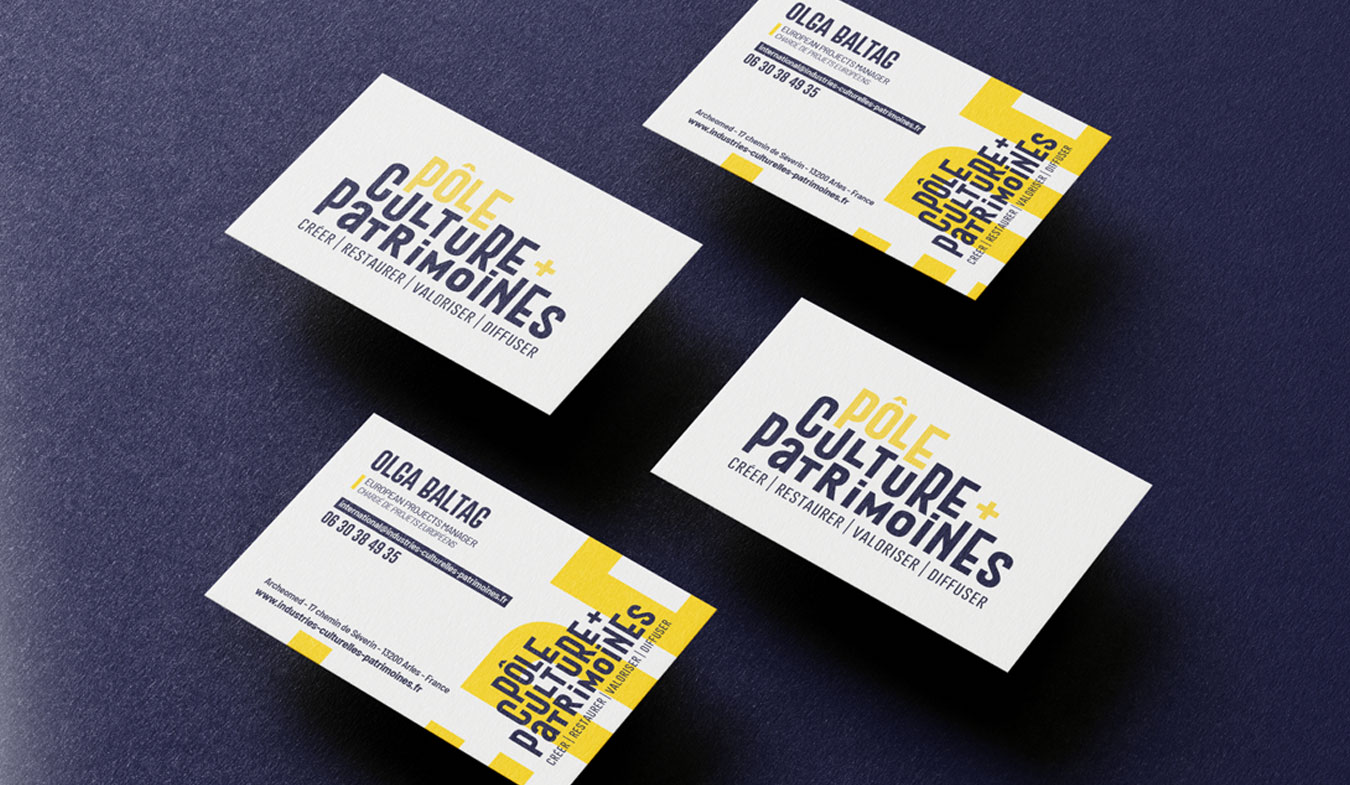 Référence Pôle culture & patrimoines 2 - Agence de communication Nîmes