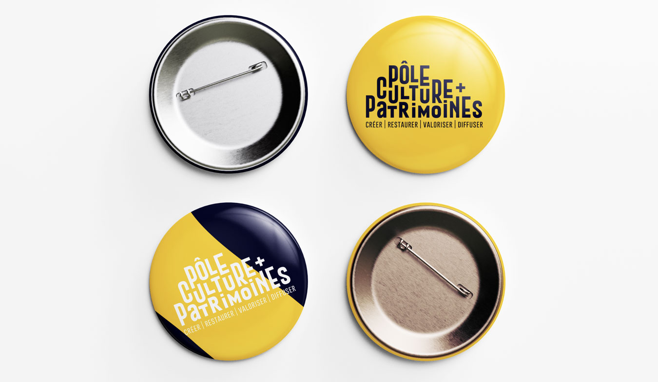 Référence Pôle culture & patrimoines 3 - Agence de communication Nîmes