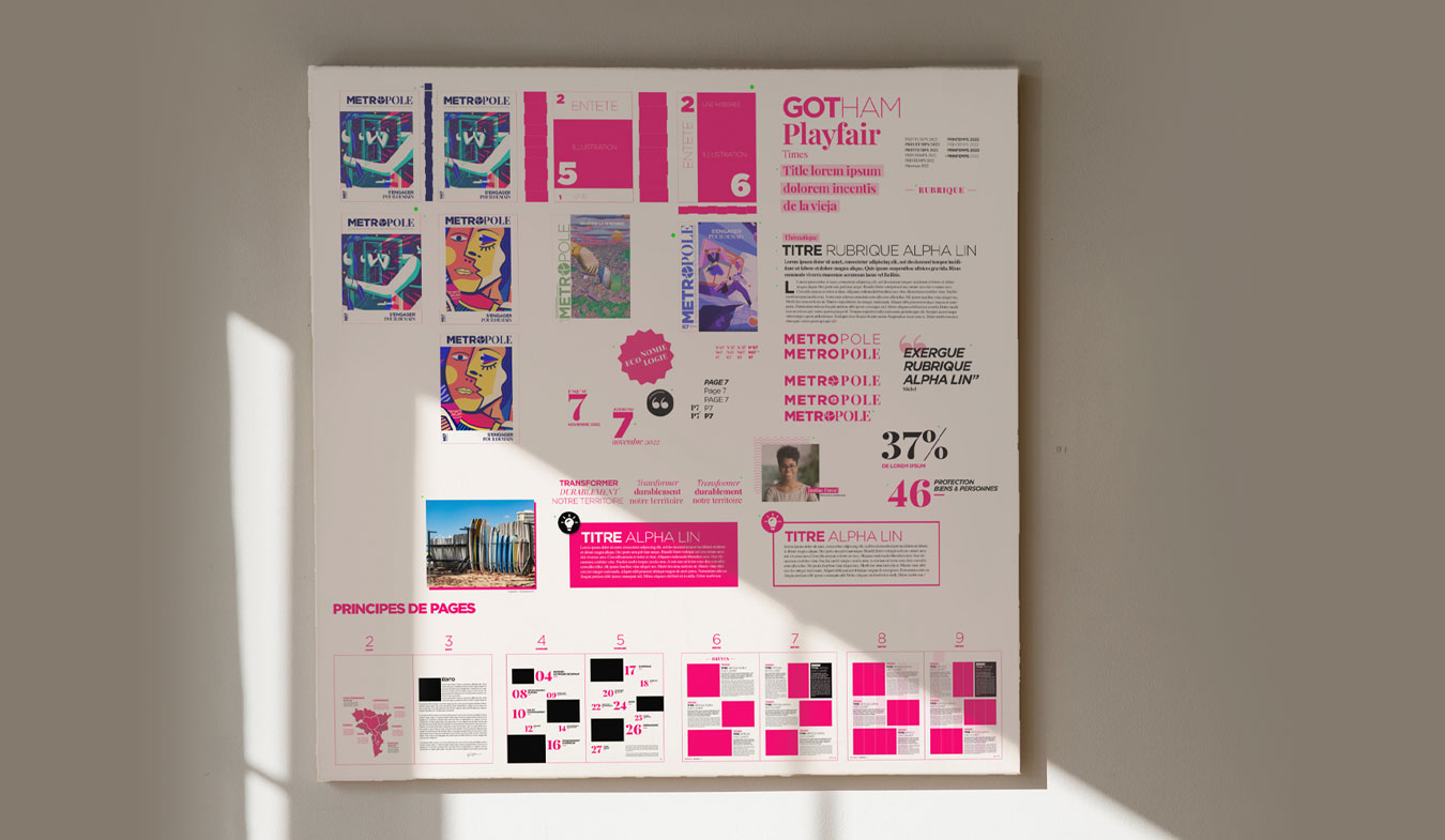 magazine Nîmes métropole 1 - Agence de communication Nîmes