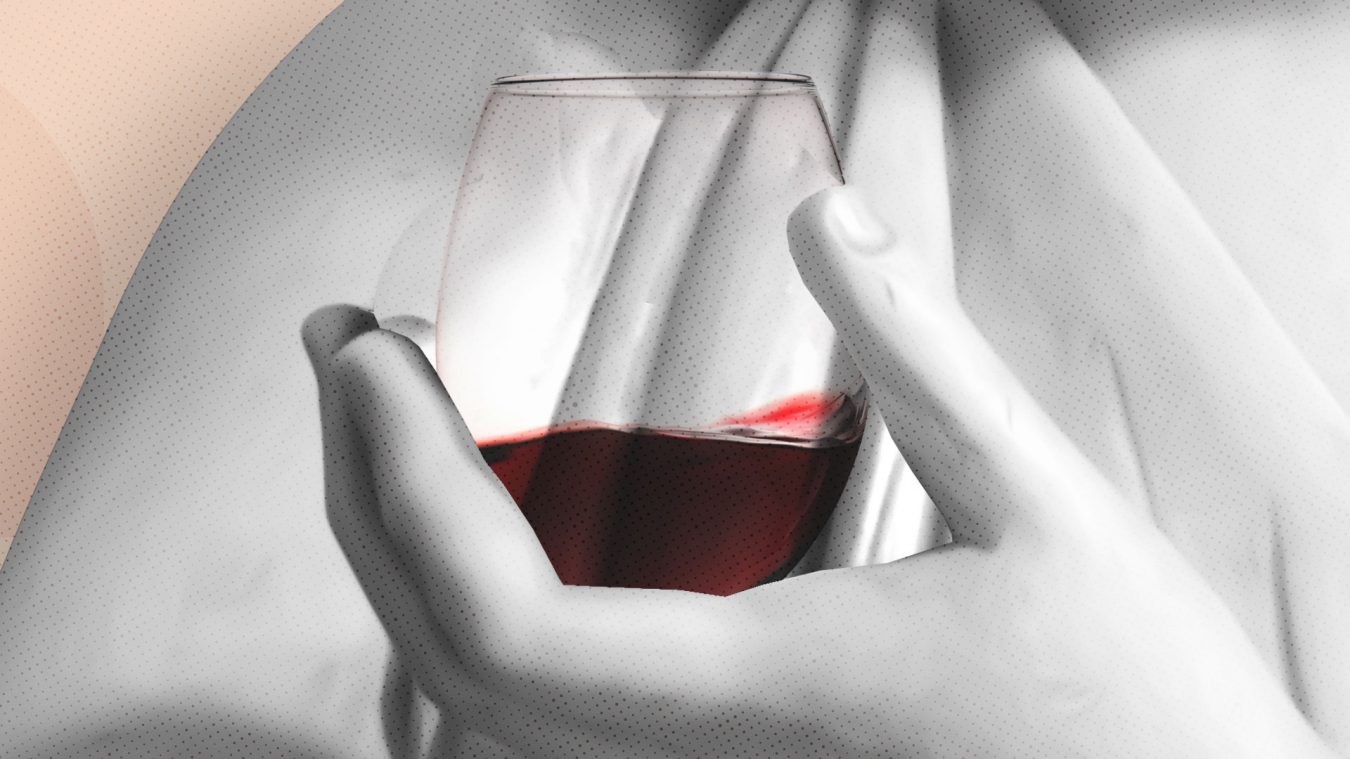 Verre de vin, agence de communication Nîmes