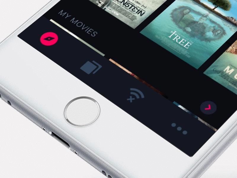 animation bottom bar